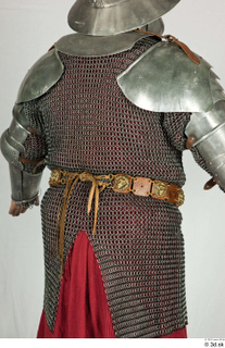  Photos Medieval Guard in mail armor 3 Medieval clothing Medieval soldier chainmail armor plate armor upper body 0007.jpg